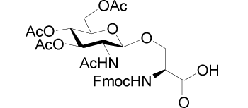 Fmoc-Ser(Ac3GlcNAcβ1→)-OH